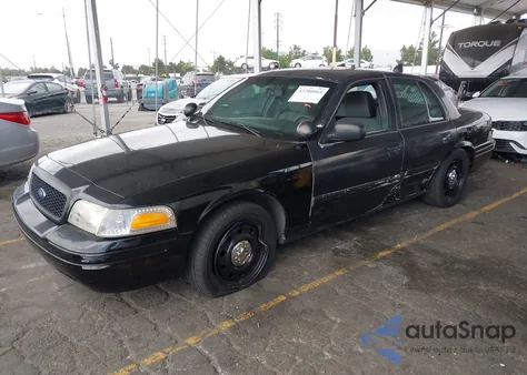 2011 Ford Crown Victoria Police Interceptor из США, поврежденный, VIN 2FABP7BV4BX169809